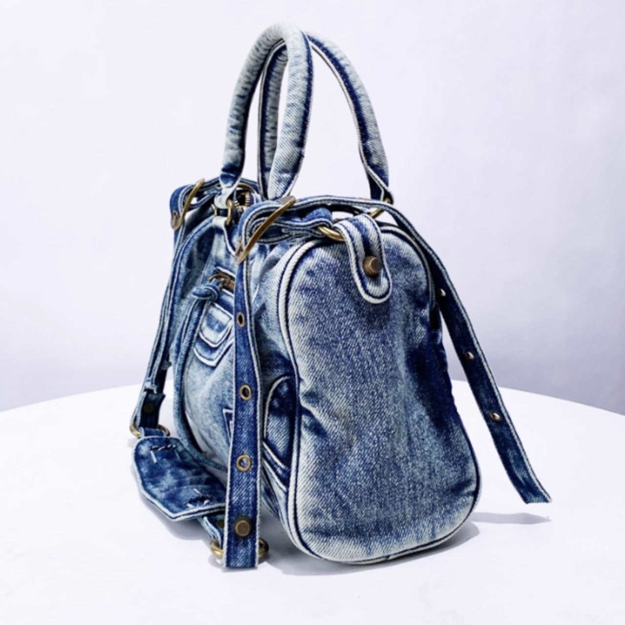 Denim Handbag D0044