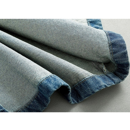 Denim Midi Coat D0059