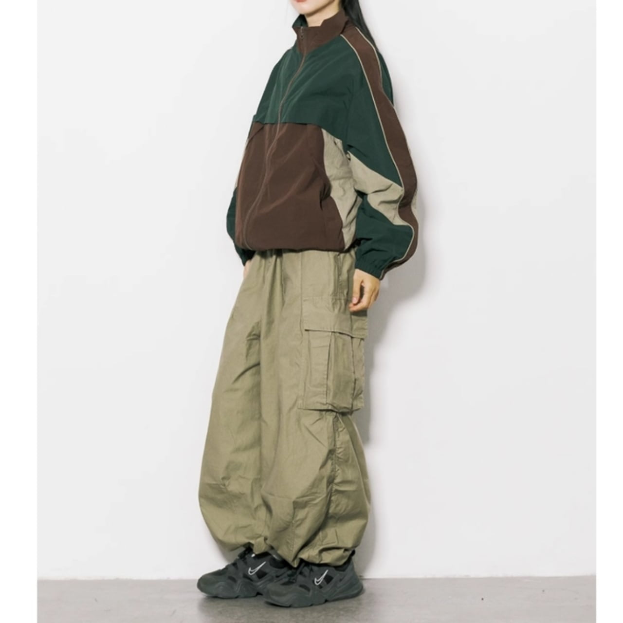 Contrast color jacket HL2542