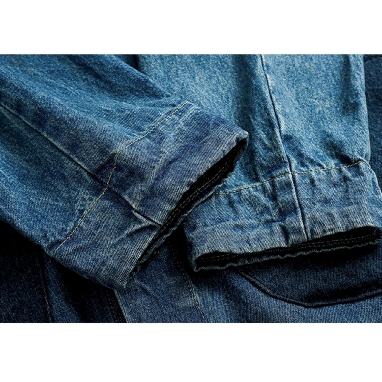 Denim Midi Coat D0059