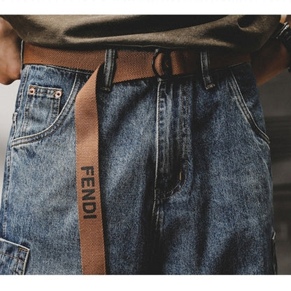 Loose Straight Denim Jeans D0006