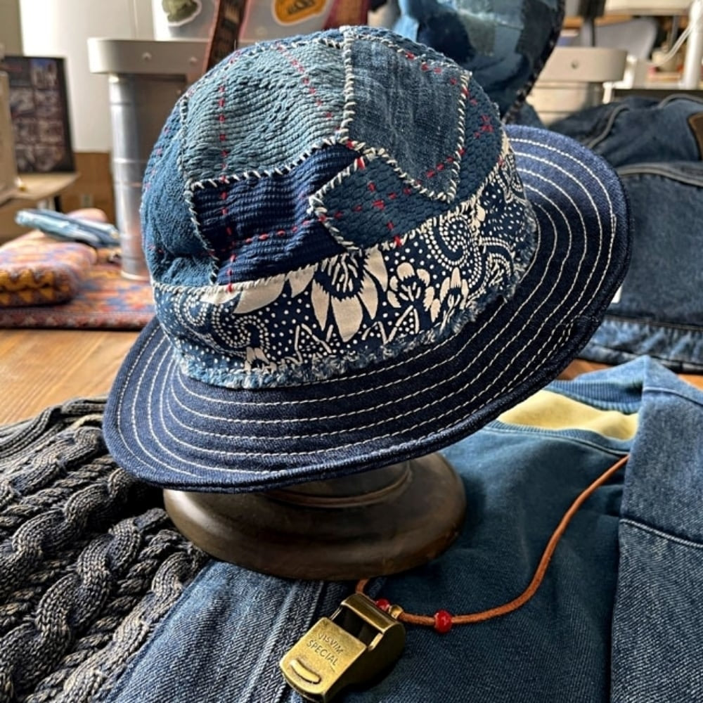 Handmade denim hat HL2549