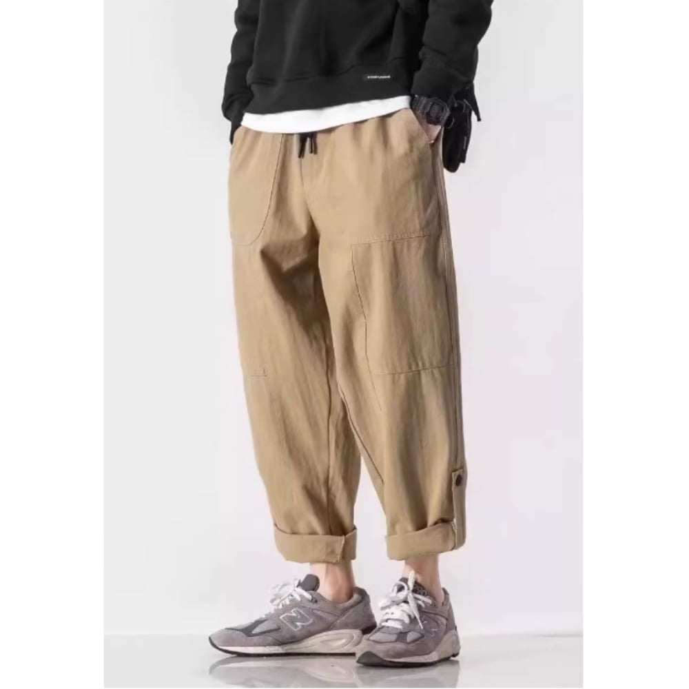 Cropped straight pants HL2573　