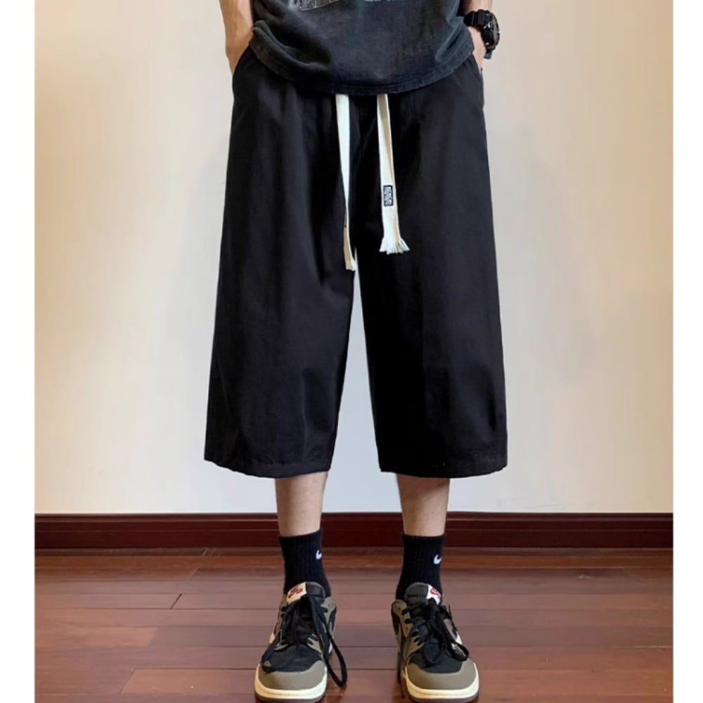 Cropped relaxed pants HL2565