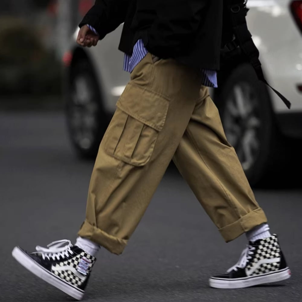 Wide straight pants HL2574