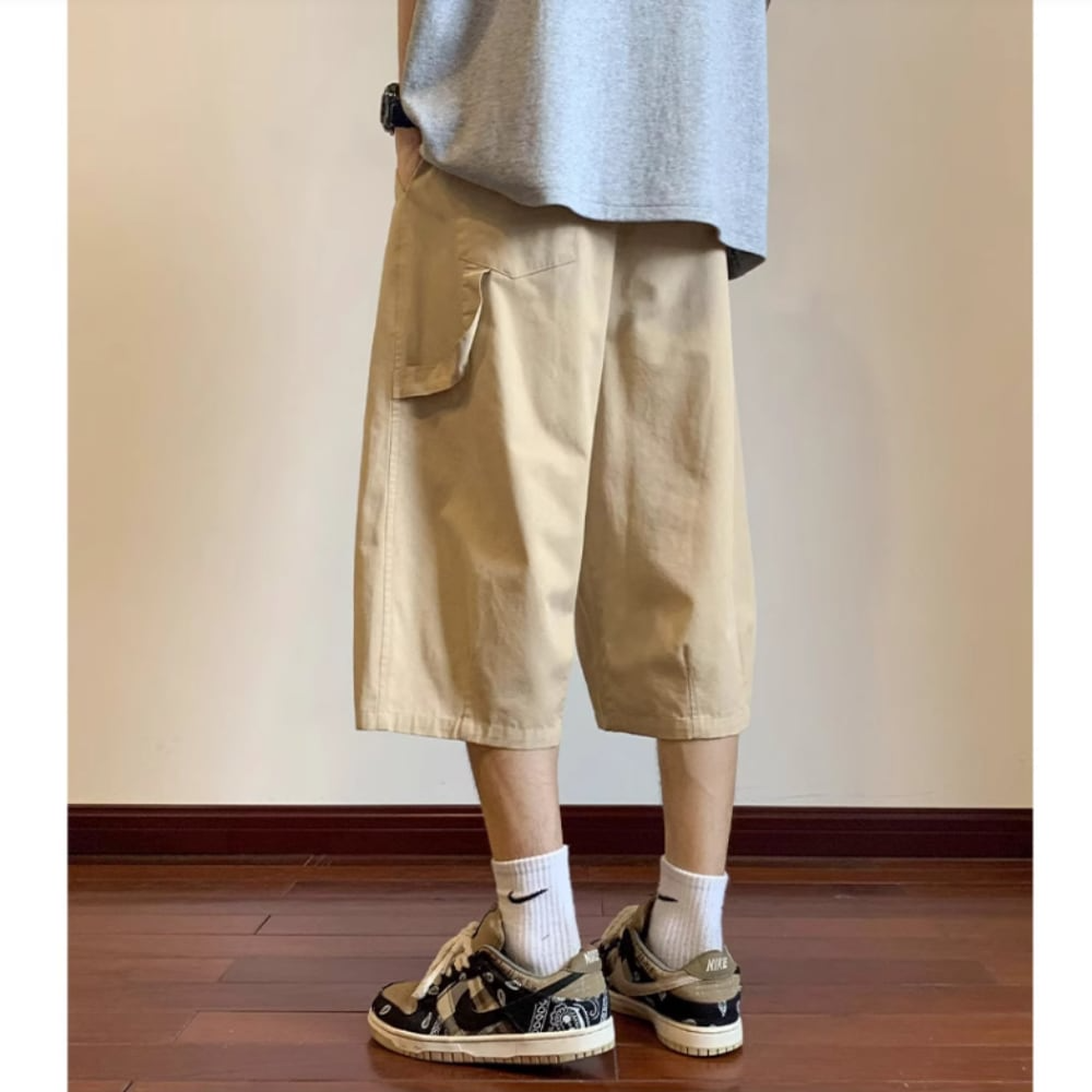 Cropped relaxed pants HL2565