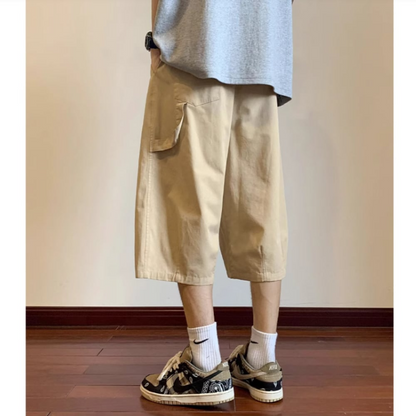 Cropped relaxed pants HL2565