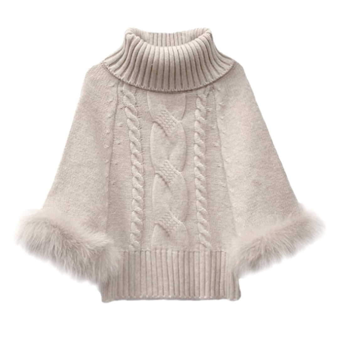 Cable knit tops E7039
