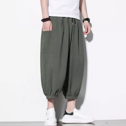 Cropped loose pants HL2566