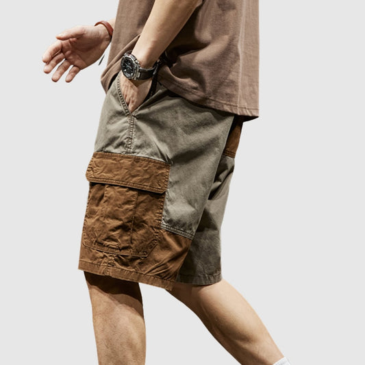 Contrast color work shorts HL2561