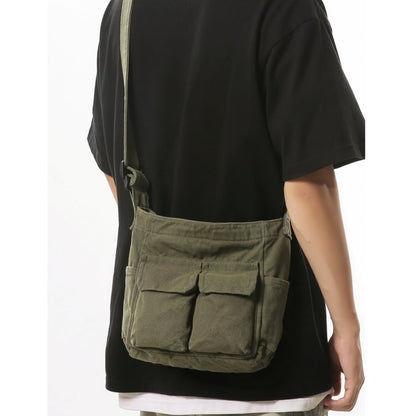 Canvas shoulder bag HL2587