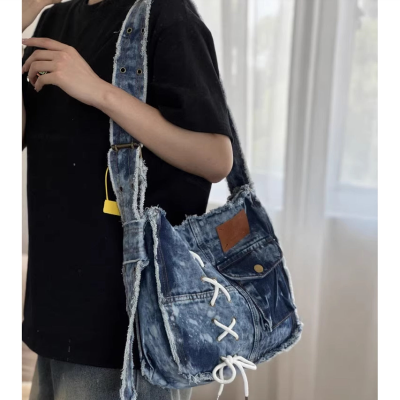 Messenger Denim Bag D0029