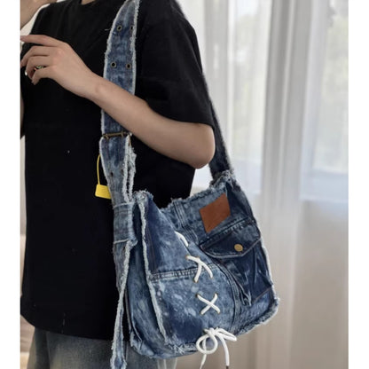 Messenger Denim Bag D0029