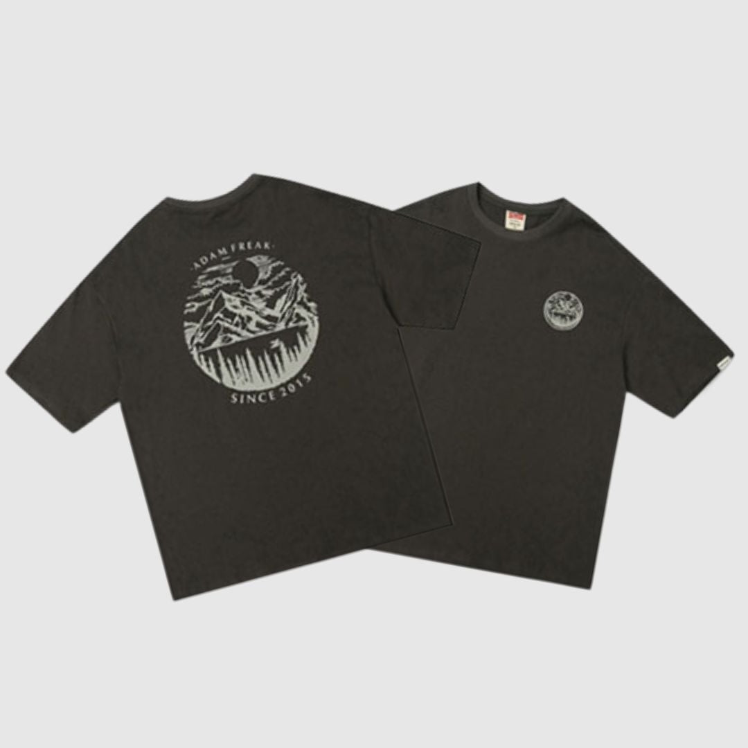 Back print T-shirt HL2538