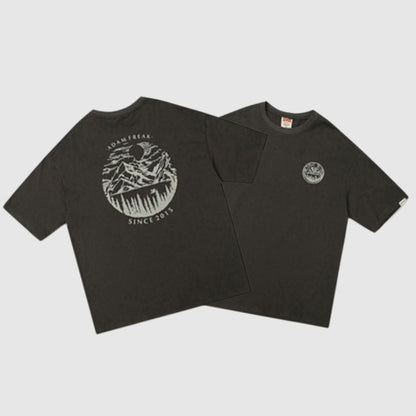 Back print T-shirt HL2538