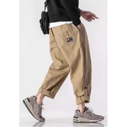 Cropped straight pants HL2573　