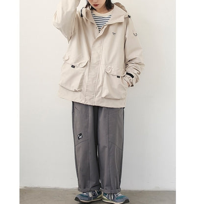 Multi-pocket mountain parka HL1524