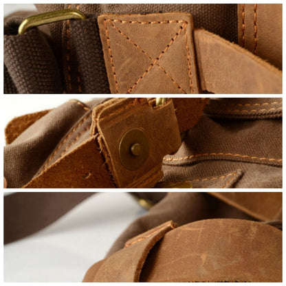 Retro canvas shoulder bag HL2611