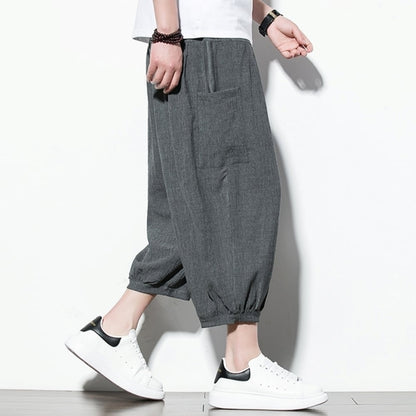 Cropped loose pants HL2566