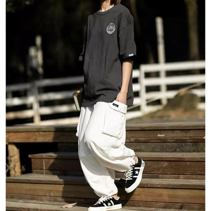 Back print T-shirt HL2538