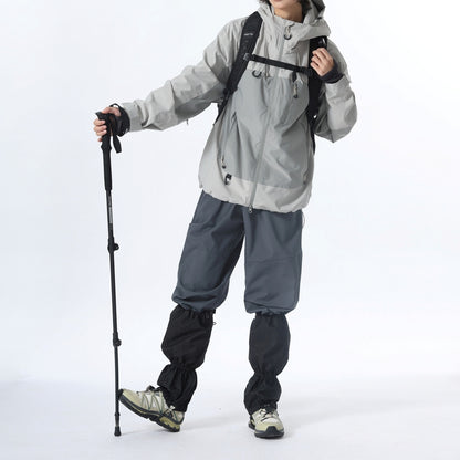 Contrast color mountain jacket HS1023