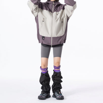 Contrast color mountain jacket HS1023