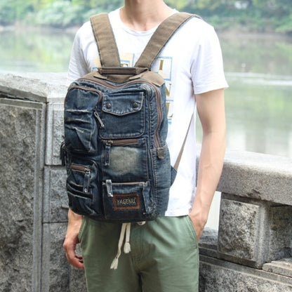 Retro Denim Backpack D0024