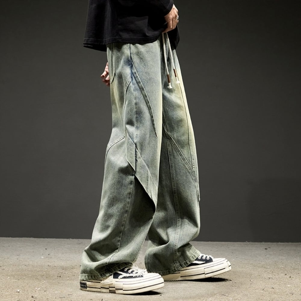 Wide leg denim jeans HL2570