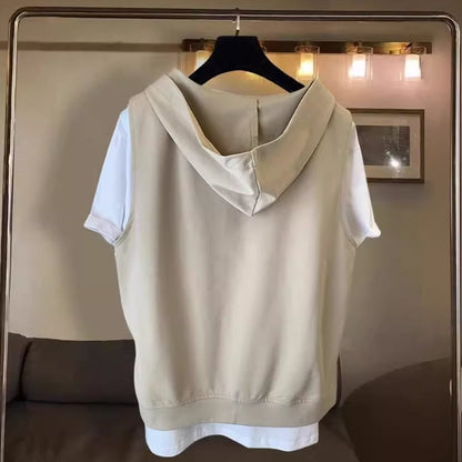Fake Layered Hoodie HL2476