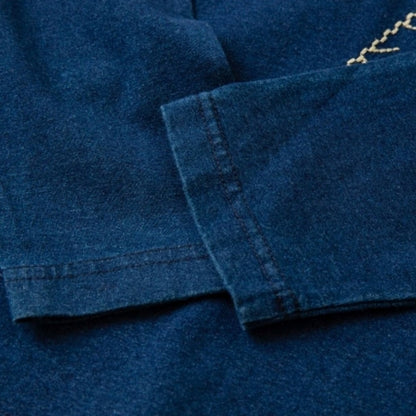 Retro embroidery T-shirt HL2552