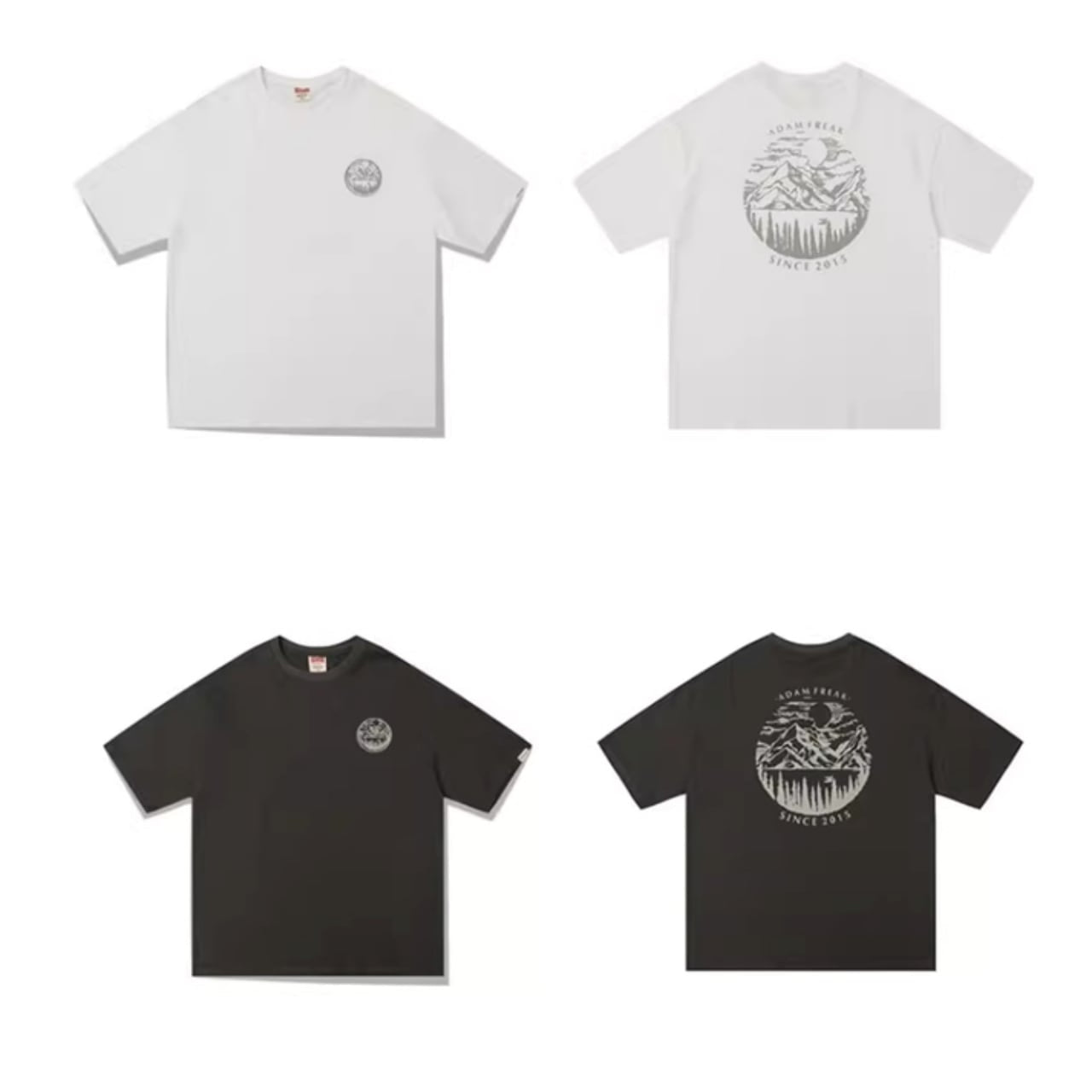 Back print T-shirt HL2538