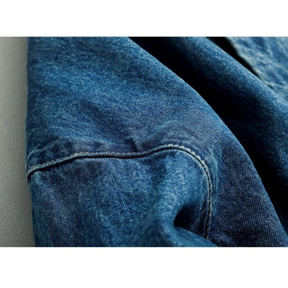 Denim Midi Coat D0059