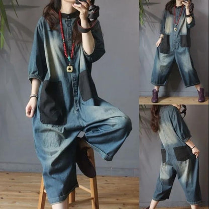 Denim all in one D0081