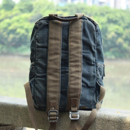 Retro Denim Backpack D0024