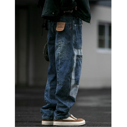 Docking design denim jeans D0091