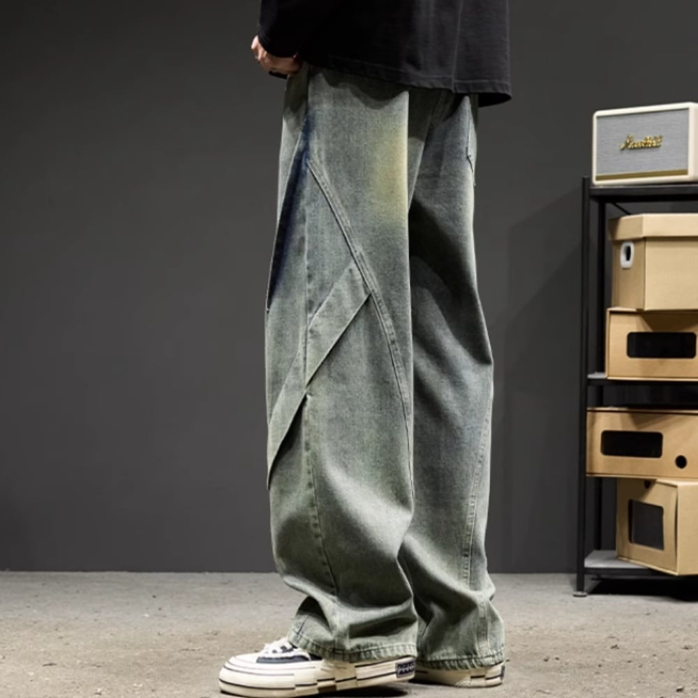 Wide leg denim jeans HL2570