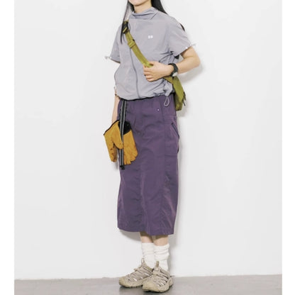 Short sleeve anorak jacket HL2531