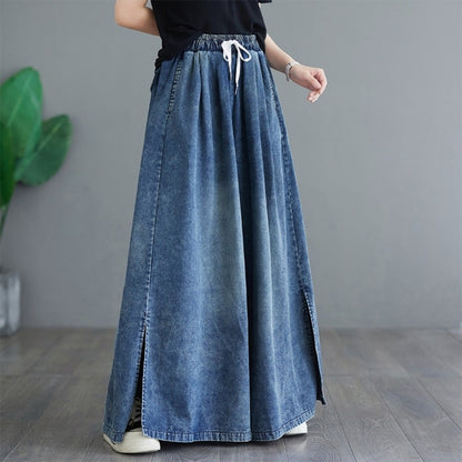 Wide baggy pants D0071