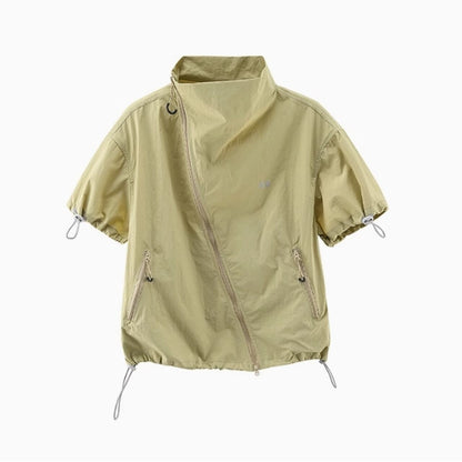 Short sleeve anorak jacket HL2531