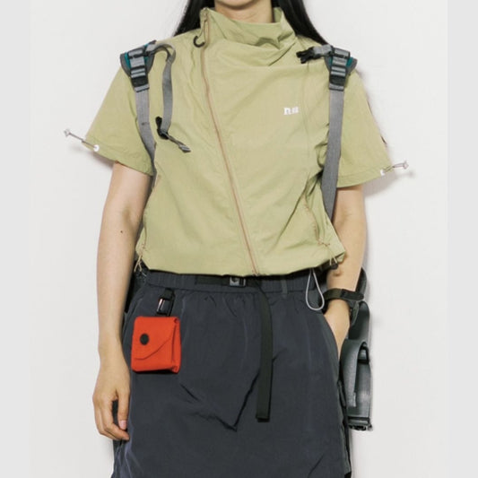 Short sleeve anorak jacket HL2531