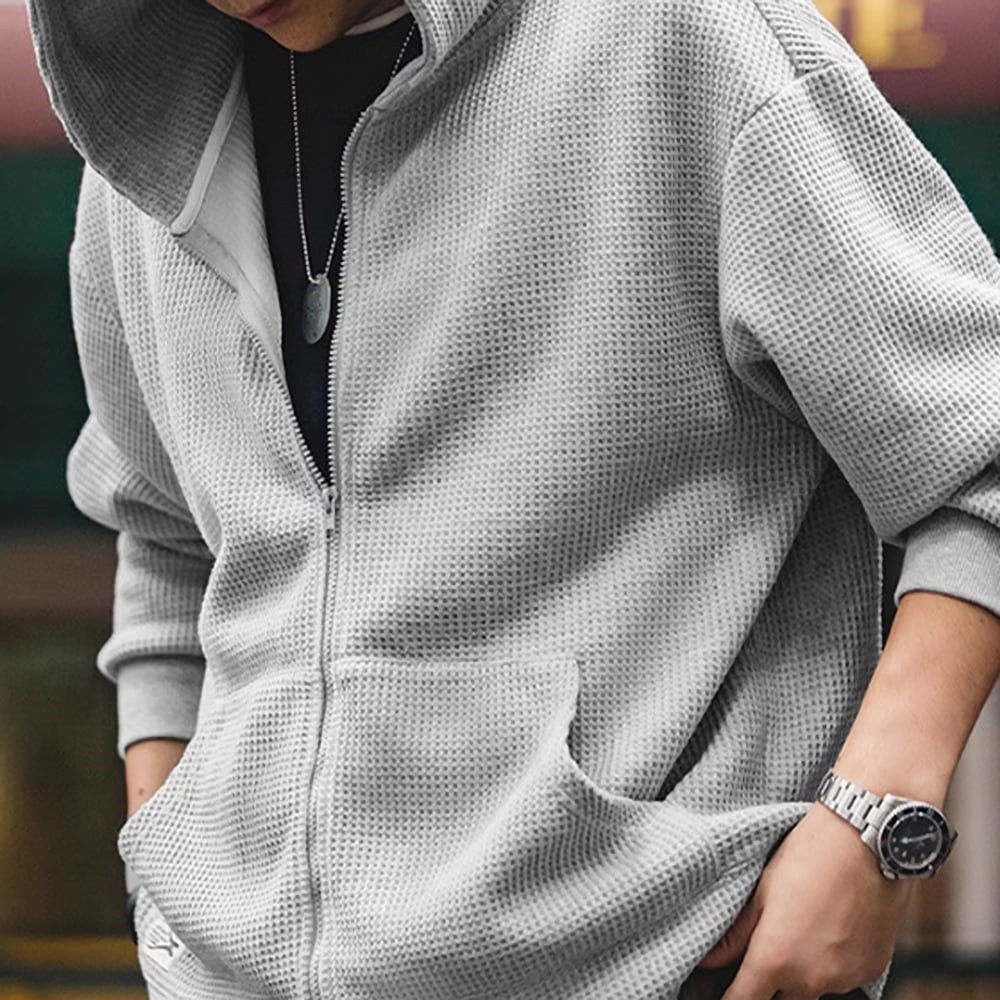 Waffle hoodie HL2448