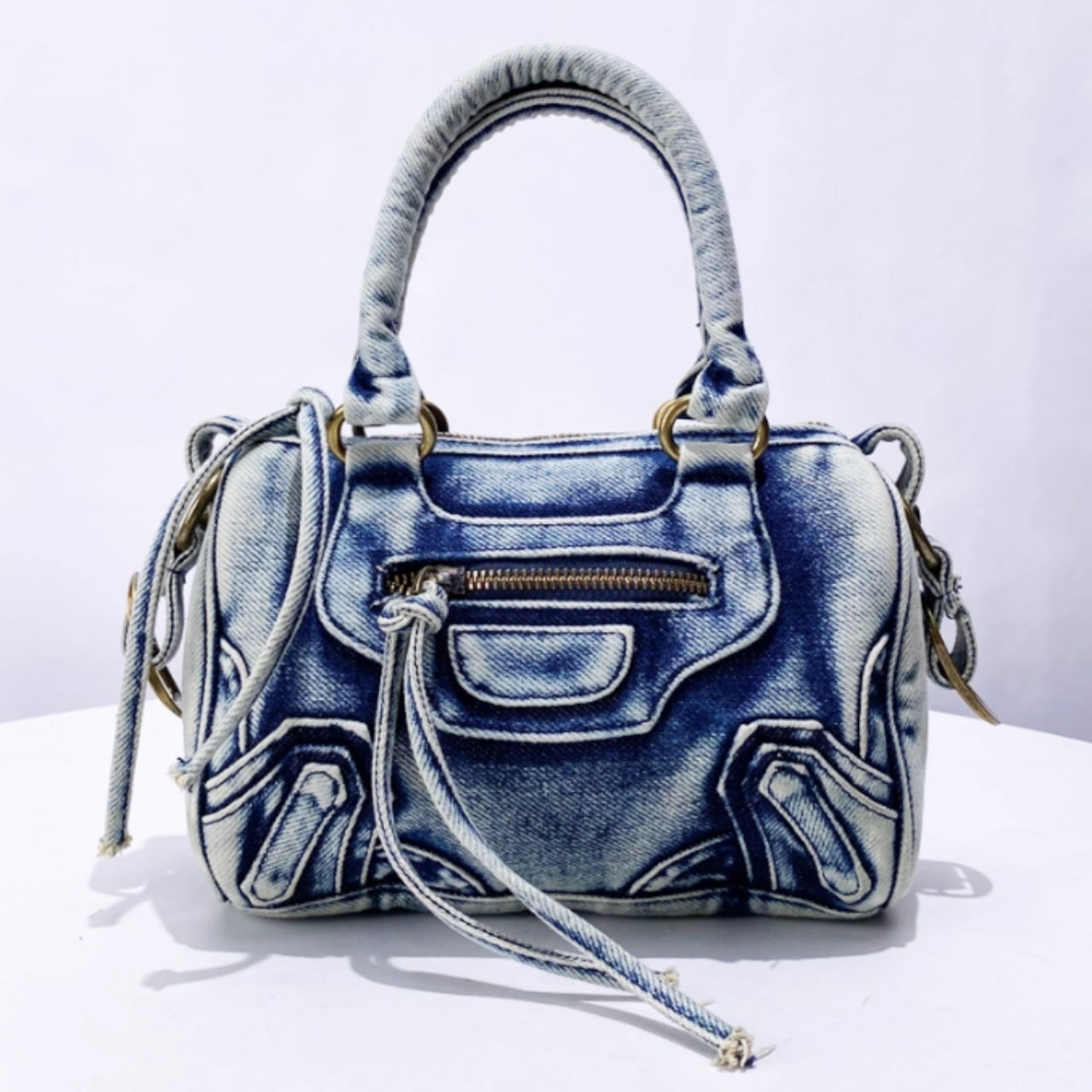 Denim Handbag D0044