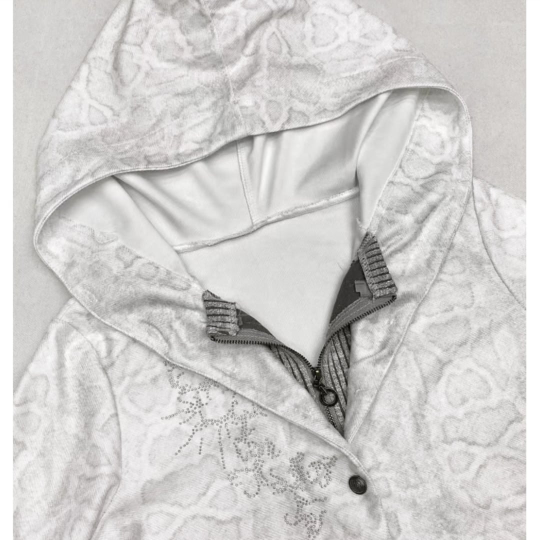 Fake layered hoodie E7002