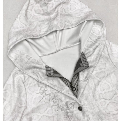 Fake layered hoodie E7002