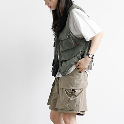 Multi-pocket vest HL1097