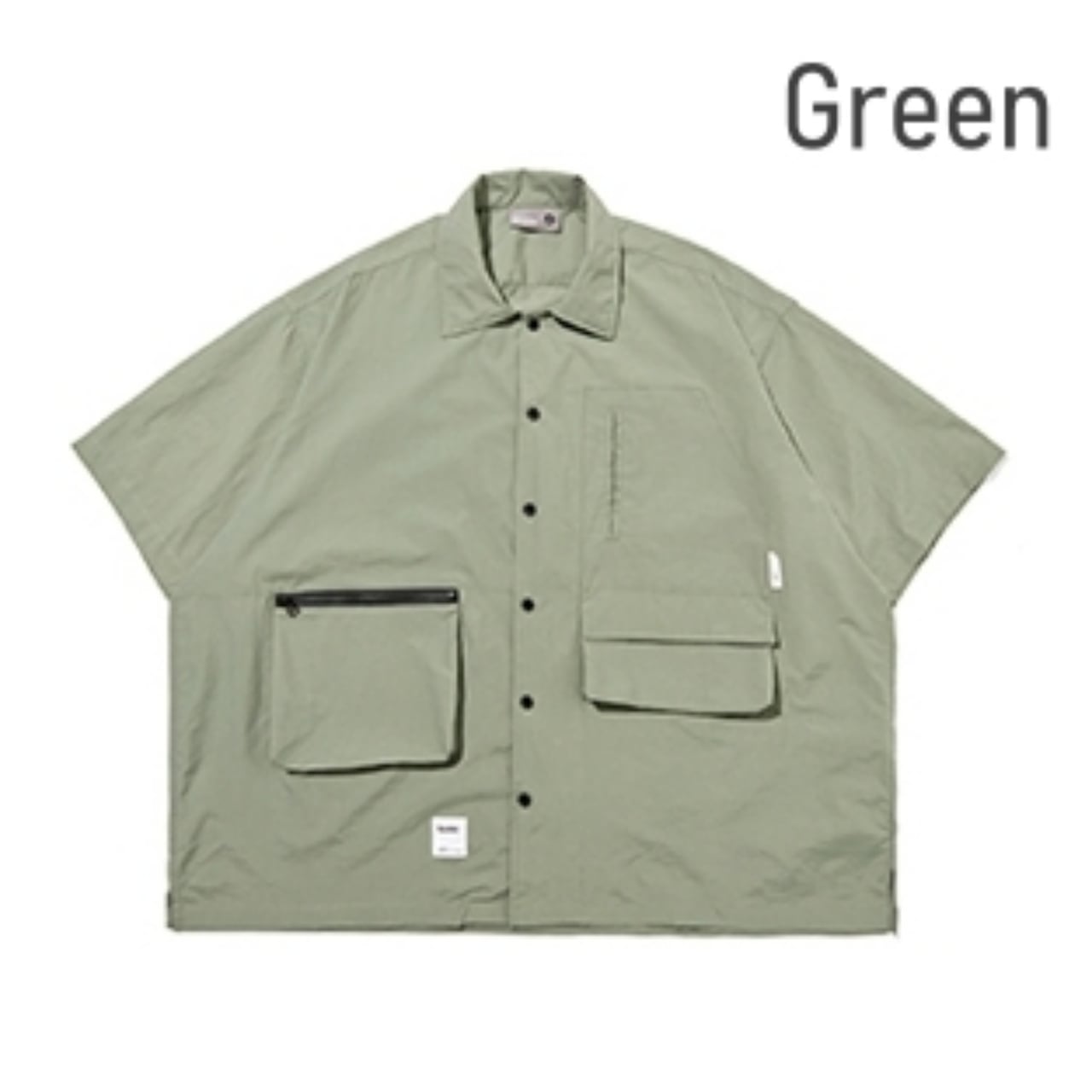 マルチポケット半袖ワークシャツ HL1656