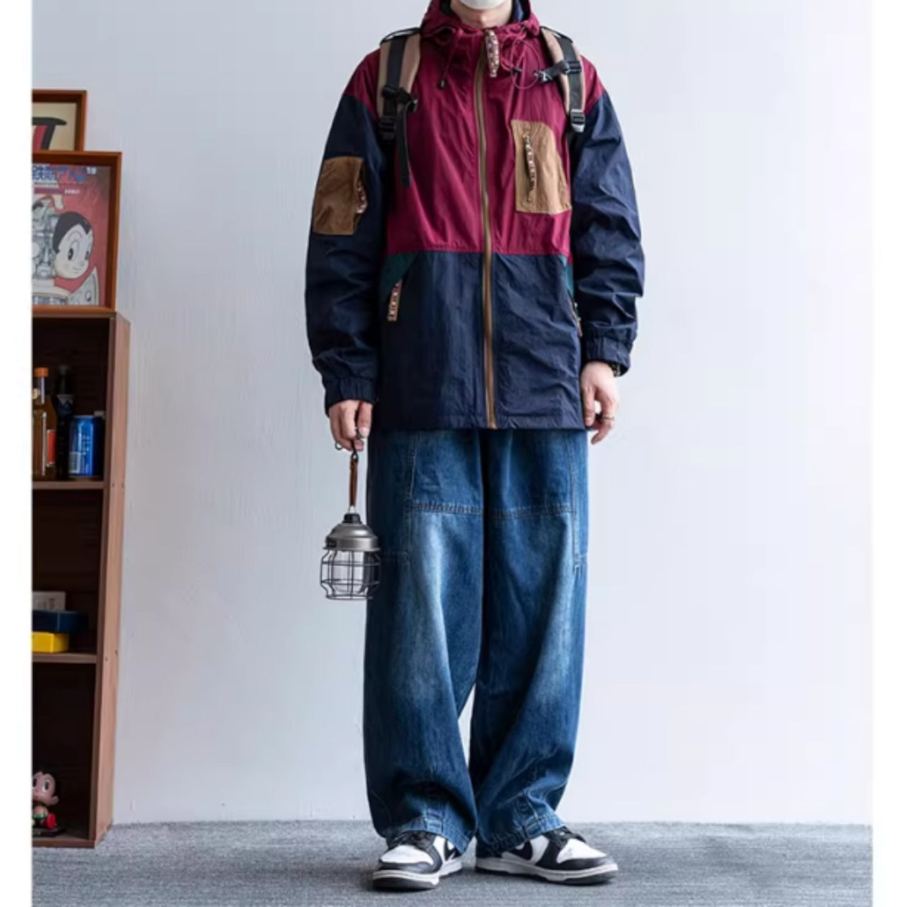 Multicolor Mountain Jacket D0061