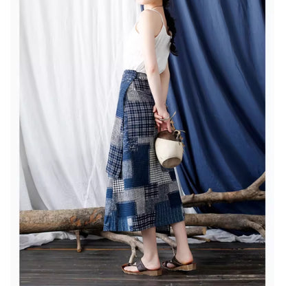 Denim Wrap Skirt D0020