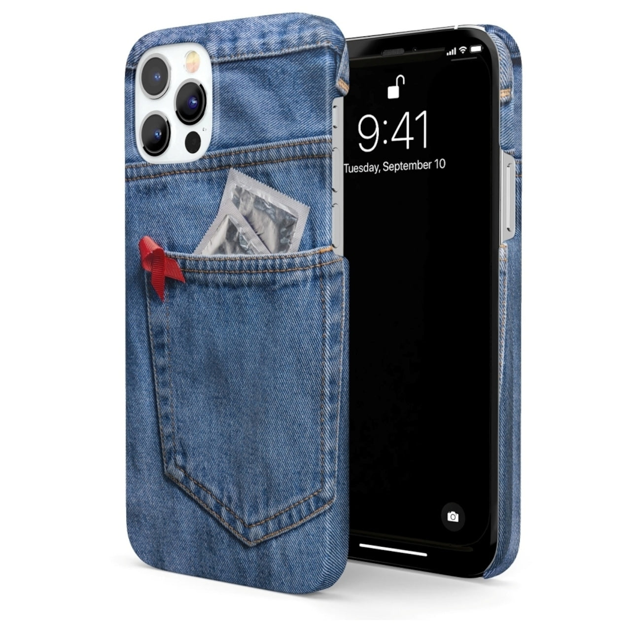 Denim Print iPhone case D0010
