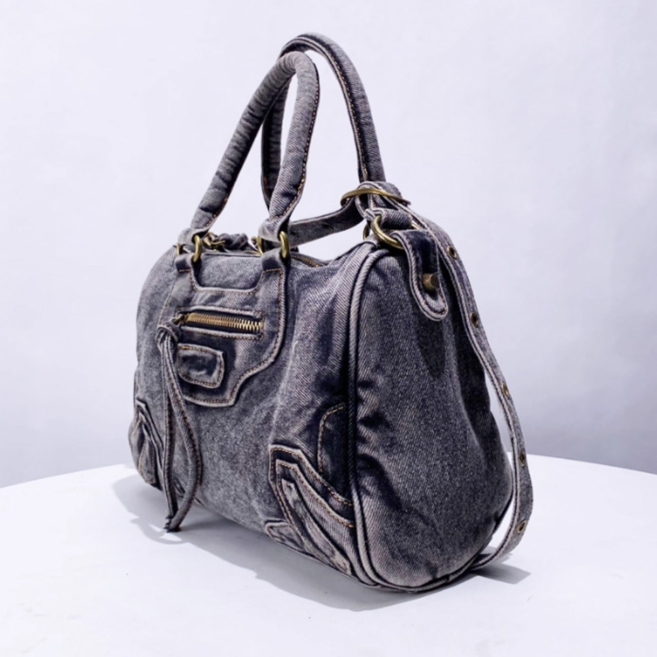 Denim Handbag D0044